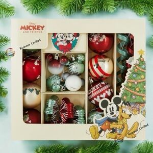 Disney Mickey and Friends Festive Ornament Collection